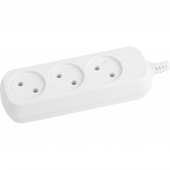 Колодка ЭРА KX-3 3 розетки без зазeмления Колодка ЭРА KX-3 3 розетки без зазeмления